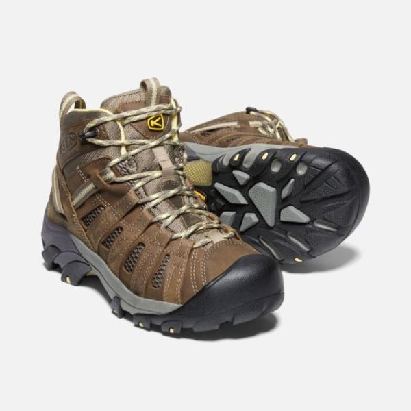 Keen | Women's Voyageur Mid-Brindle/Custard