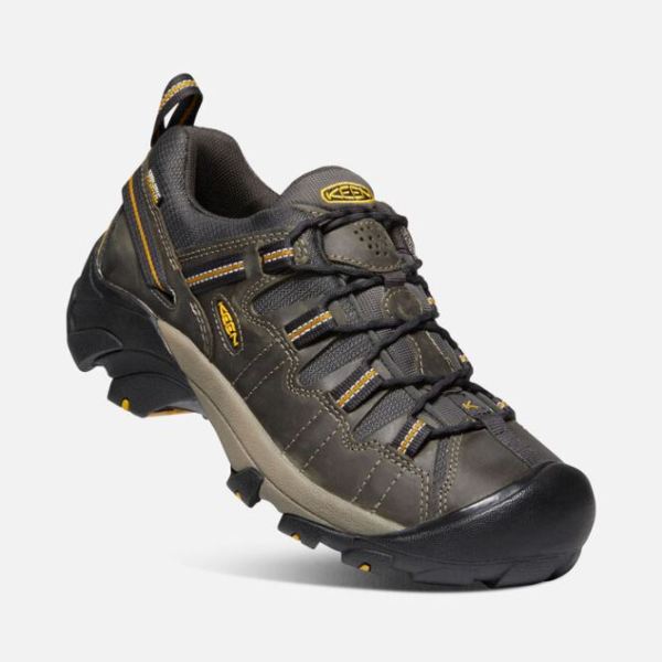 Keen | Men's Targhee II Waterproof-Raven/Tawny Olive