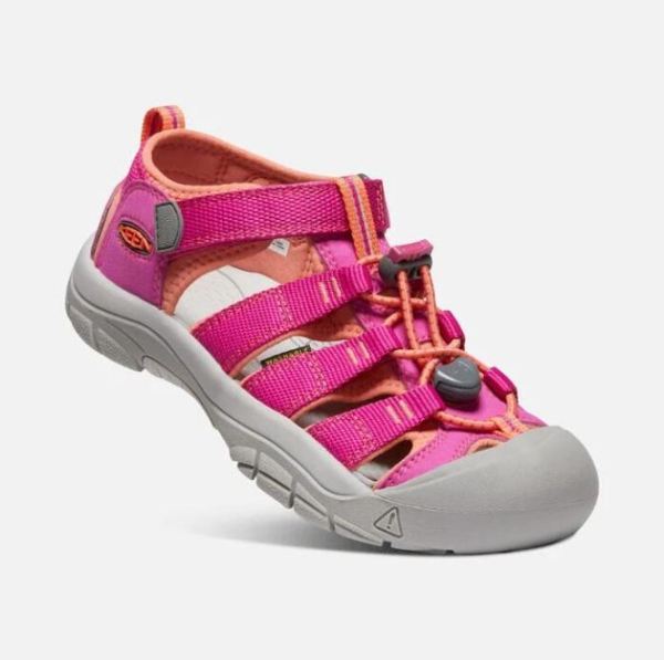 Keen | Big Kids' Newport H2-Verry Berry/Fusion Coral