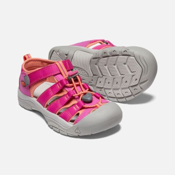 Keen | Big Kids' Newport H2-Verry Berry/Fusion Coral