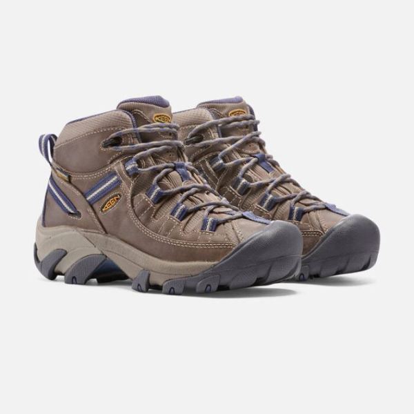 Keen | Women's Targhee II Waterproof Mid-Goat/Crown Blue