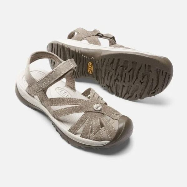 Keen | Women's Rose Sandal-BRINDLE/SHITAKE