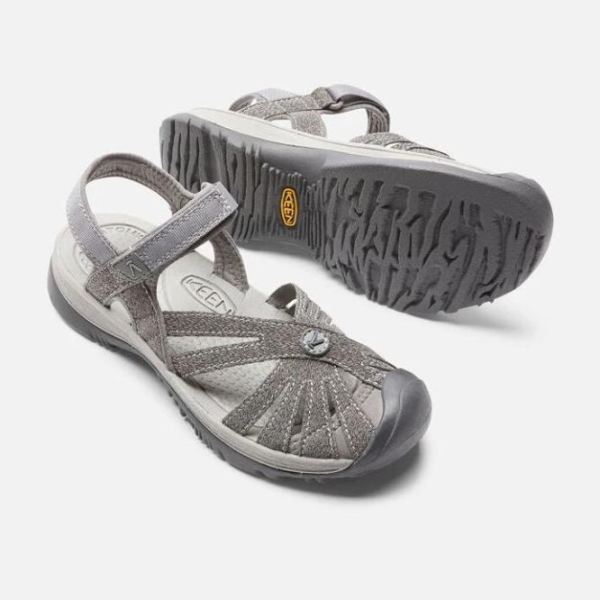 Keen | Women's Rose Sandal-GARGOYLE/RAVEN