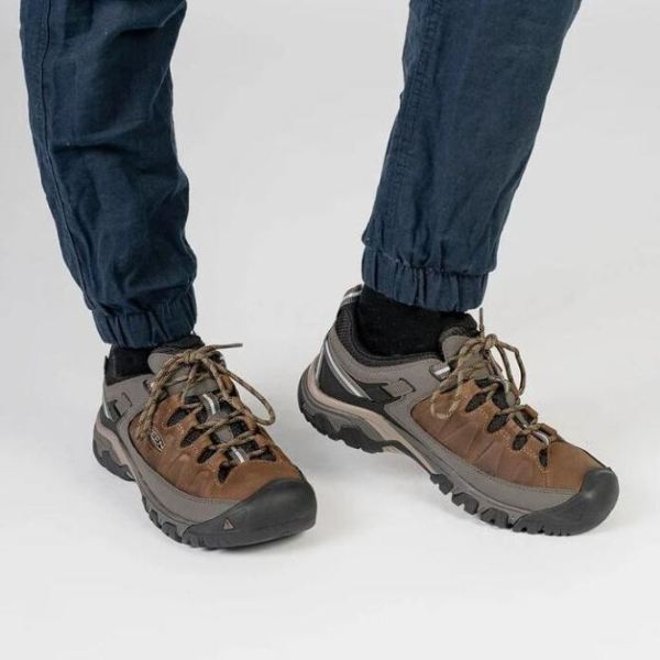 Keen | Men's Targhee III Waterproof-BUNGEE CORD/BLACK