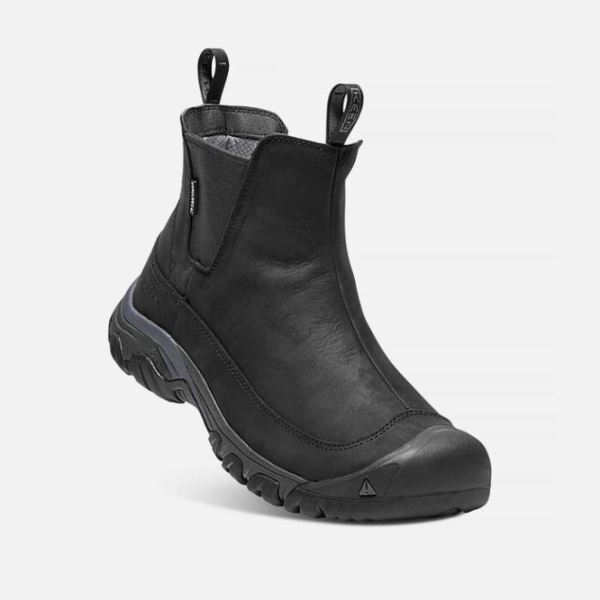 Keen | Men's Anchorage III Waterproof Boot-Black/Raven