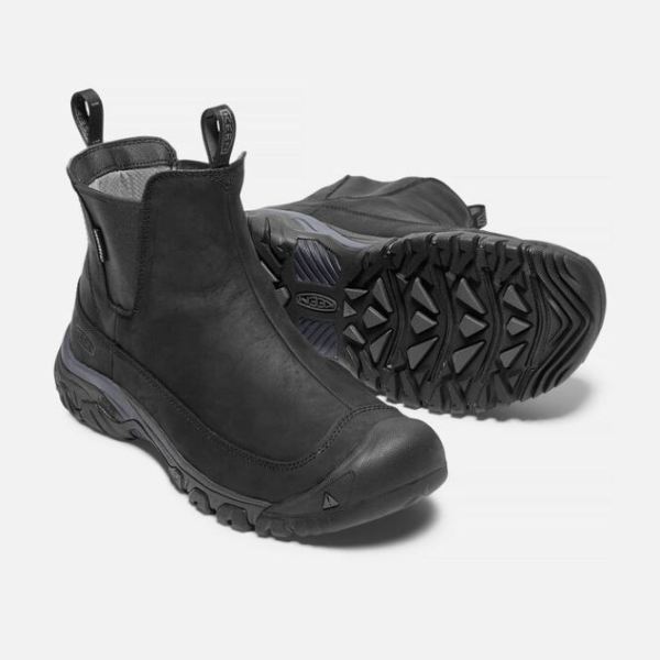 Keen | Men's Anchorage III Waterproof Boot-Black/Raven