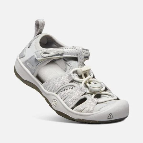 Keen | Little Kids' Moxie Sandal-Silver