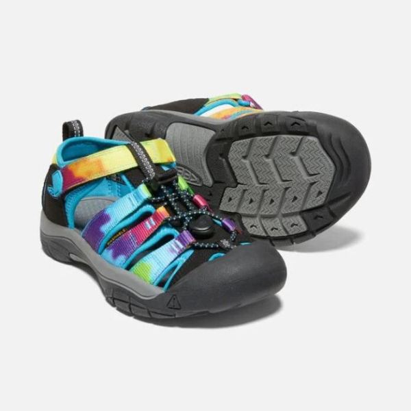 Keen | Big Kids' Newport H2-Rainbow Tie Dye