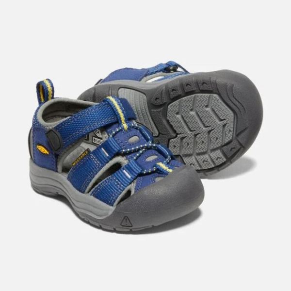 Keen | Toddlers' Newport H2-Blue Depths/Gargoyle