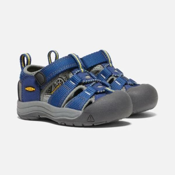 Keen | Toddlers' Newport H2-Blue Depths/Gargoyle