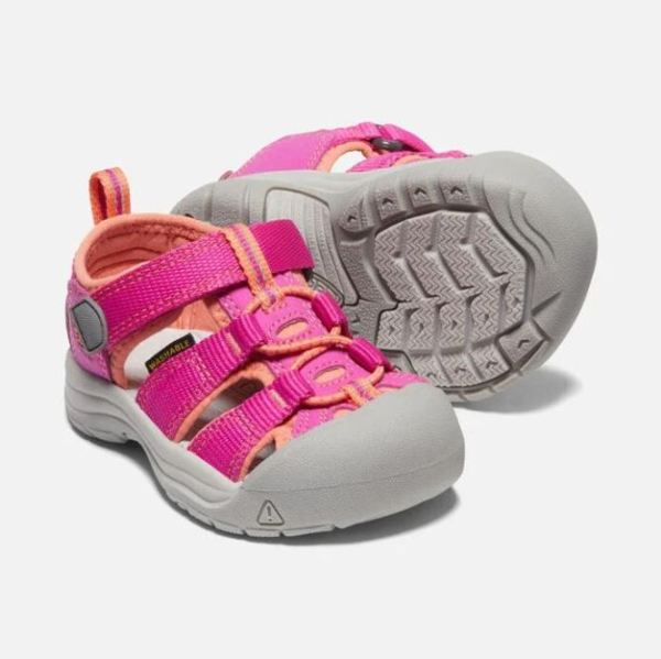 Keen | Toddlers' Newport H2-Very Berry/Fusion Coral