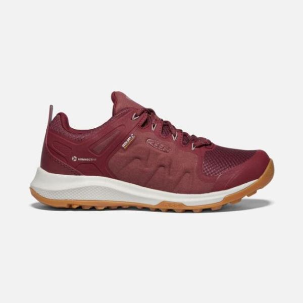 Keen | Women's Explore Waterproof-TAWNY PORT/SATELLITE