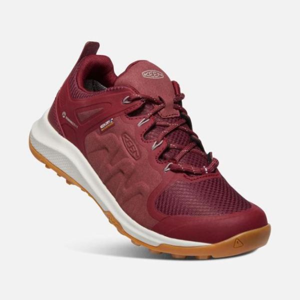 Keen | Women's Explore Waterproof-TAWNY PORT/SATELLITE