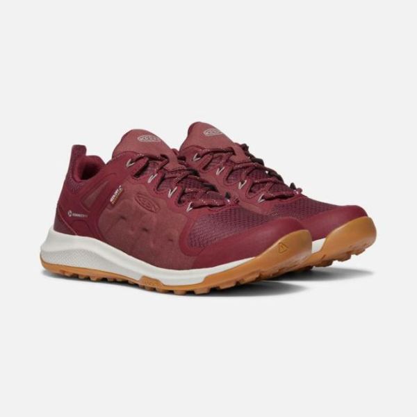 Keen | Women's Explore Waterproof-TAWNY PORT/SATELLITE