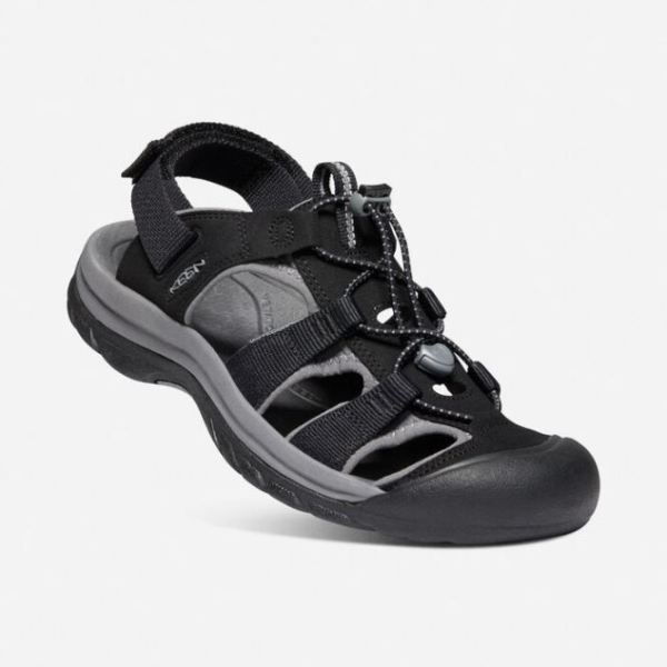 Keen | Men's Rapids H2 Sandal-Black/Steel Grey