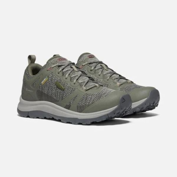 Keen | Women's Terradora II Waterproof Shoe-Dusty Olive/Nostalgia Rose