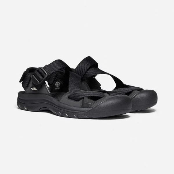 Keen | Men's Zerraport II Sandal-Black/Black