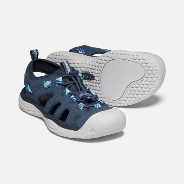 Keen | Women's SOLR Sandal-Navy/Blue Mist