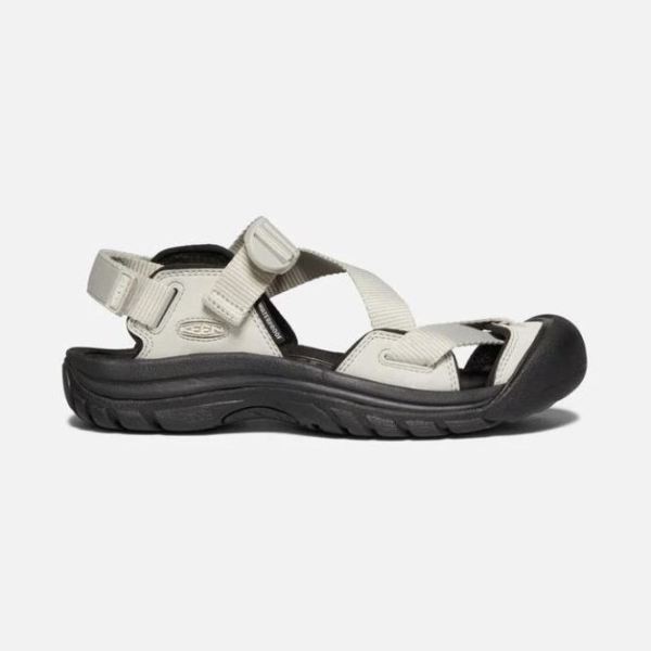 Keen | Women's Zerraport II Sandal-Silver Birch/Black