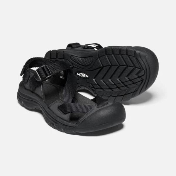 Keen | Women's Zerraport II Sandal-Black/Black