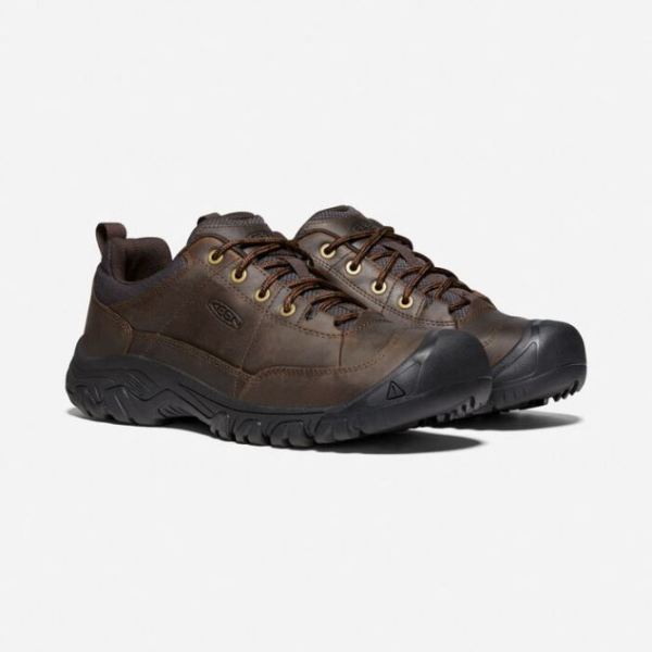 Keen | Men's Targhee III Oxford Shoe-Dark Earth/Mulch