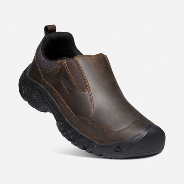 Keen | Men's Targhee III Slip-On-Dark Earth/Mulch