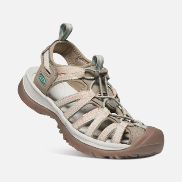 Keen | Women's Whisper-Taupe/Coral