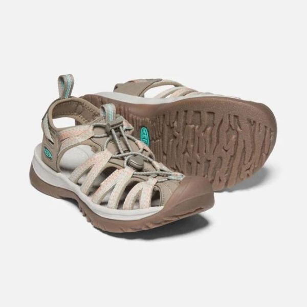 Keen | Women's Whisper-Taupe/Coral