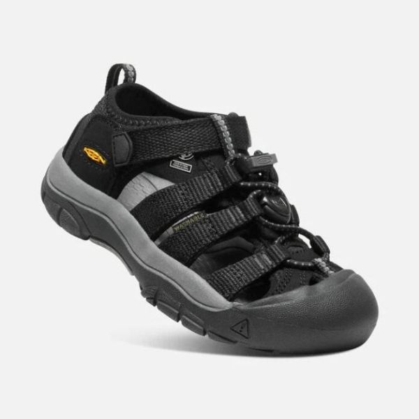 Keen | Little Kids' Newport H2-Black/Keen Yellow