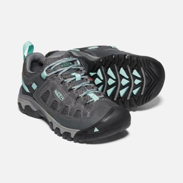 Keen | Women's Targhee Vent-Steel Grey/Ocean Wave