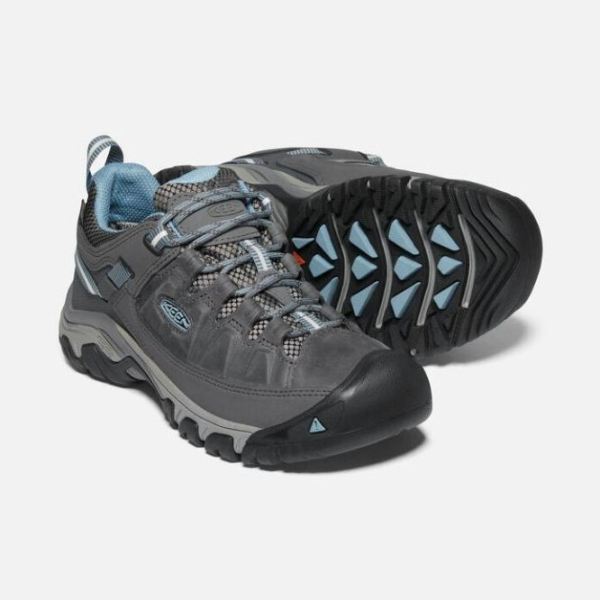 Keen | Women's Targhee III Waterproof-Magnet/Atlantic Blue