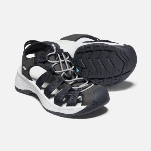 Keen | Women's Astoria West Sandal-Black/Grey