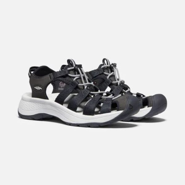 Keen | Women's Astoria West Sandal-Black/Grey