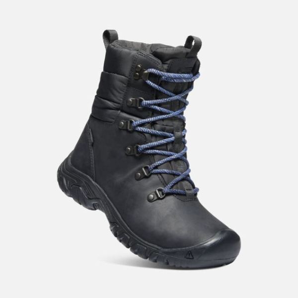 Keen | Women's Greta Waterproof Boot-Black/Black