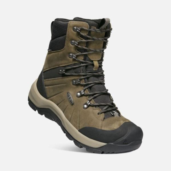 Keen | Men's Revel IV High Polar Boot-Canteen/Black