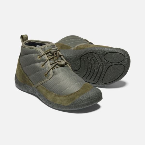 Keen | Women's Howser II Chukka-Dusty Olive/Dark Olive