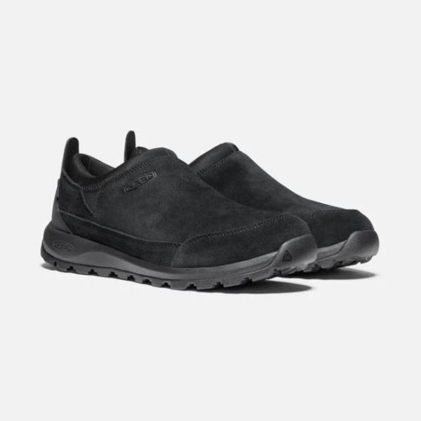 Keen | Men's Glieser Waterproof Moc-Black/Black