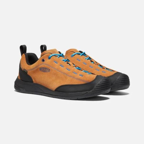 Keen | Men's Jasper II Waterproof Shoe-Pumpkin Spice/Black