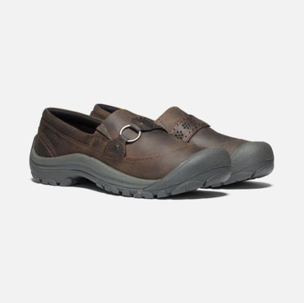 Keen | Women's Kaci III Slip-On-Dark Earth/Canteen