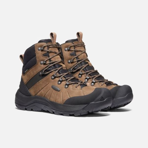 Keen | Men's Revel IV Polar Boot-Dark Earth/Caramel Cafe