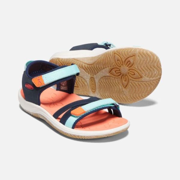 Keen | Little Kids' Verano Sandal-Black Iris/Blue Tint