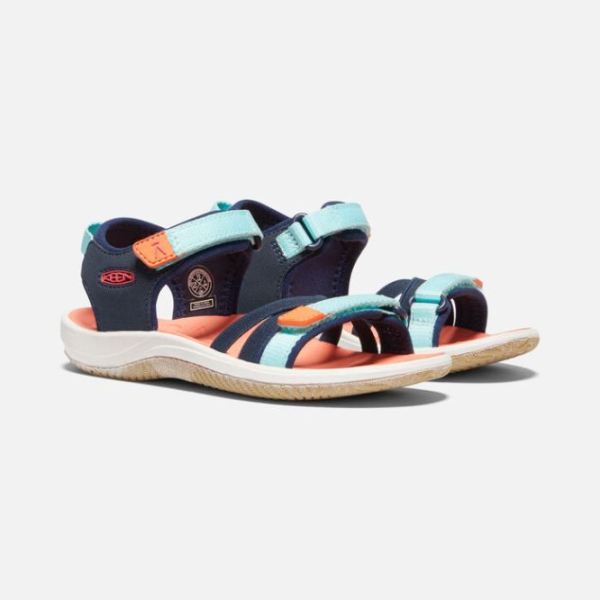 Keen | Little Kids' Verano Sandal-Black Iris/Blue Tint