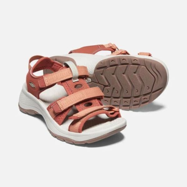 Keen | Women's Astoria West Open-Toe Sandal-Redwood/Pheasant