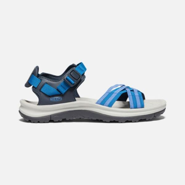 Keen | Women's Terradora II Strappy Open-Toe-Navy/Mykonos Blue