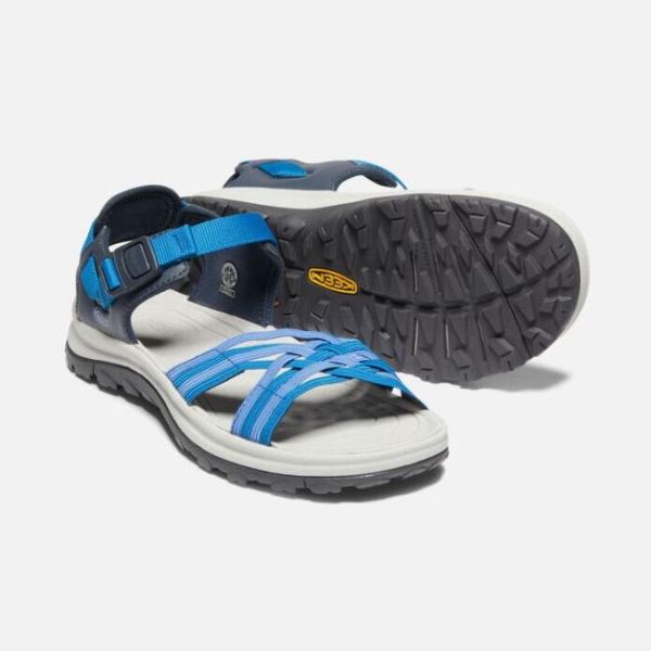 Keen | Women's Terradora II Strappy Open-Toe-Navy/Mykonos Blue