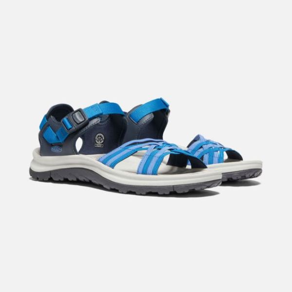 Keen | Women's Terradora II Strappy Open-Toe-Navy/Mykonos Blue