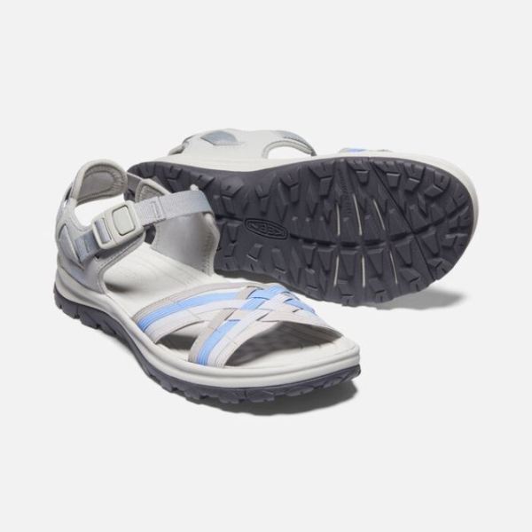 Keen | Women's Terradora II Strappy Open-Toe-Grey/Hydrangea