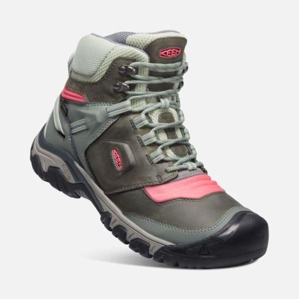 Keen | Women's Ridge Flex Waterproof Boot-Castor Grey/Dubarry