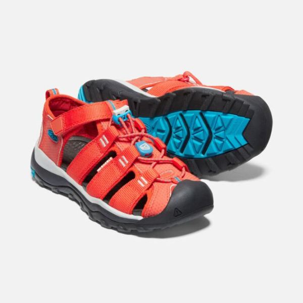 Keen | Big Kids' Newport Neo H2-Orange/Vivid Blue