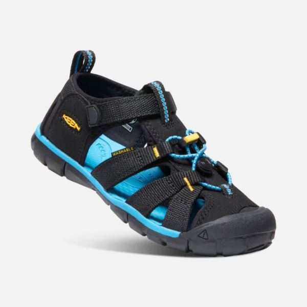 Keen | Big Kids' Seacamp II CNX-Black/KEEN Yellow